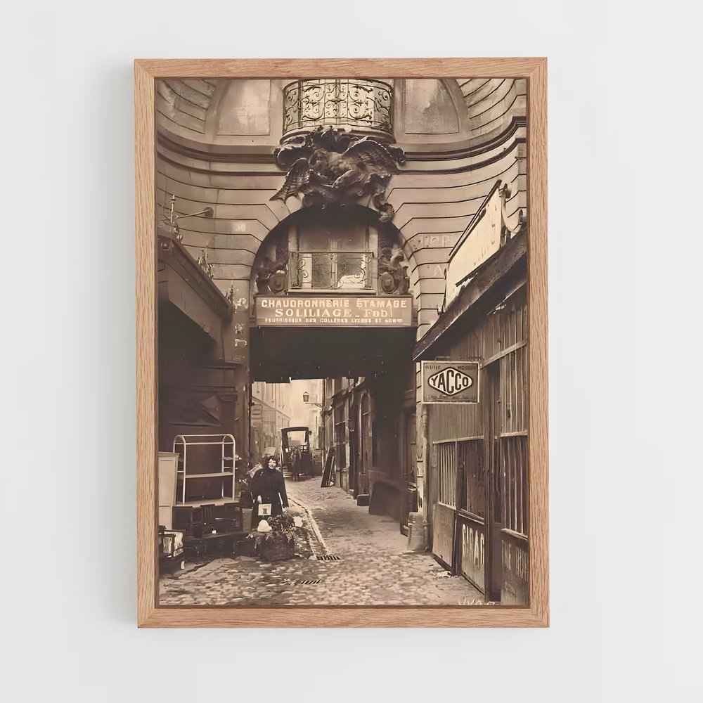 Poster Paris plongée – affiche Jeux Olympiques (vue 4)
